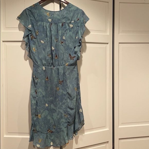 Anthro Wrap Tunic Dress- Pretty Butterfly Design - Picture 5 of 11